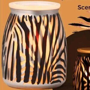 Scentsy ZEBRA SAFARI Full Size Wax Warmer
